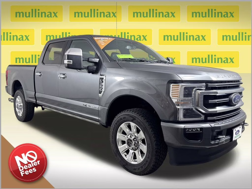 2022 Carbonized Gray Metallic Ford Super Duty F-350 SRW Platinum 4X4 Truck