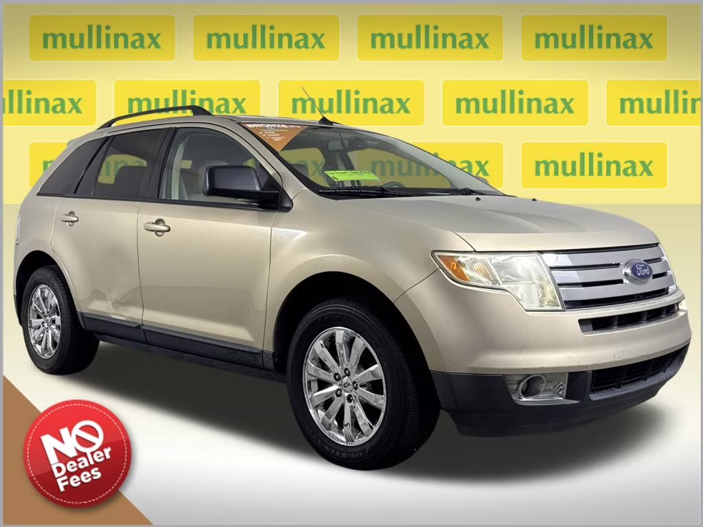 2007 Creme Brulee Clearcoat Ford Edge SEL FWD SUV