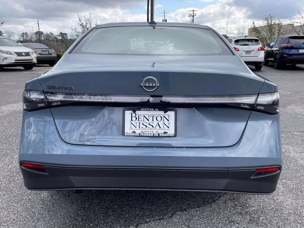 2026 Atlantic Gray Metallic Nissan Sentra SV FWD Sedan