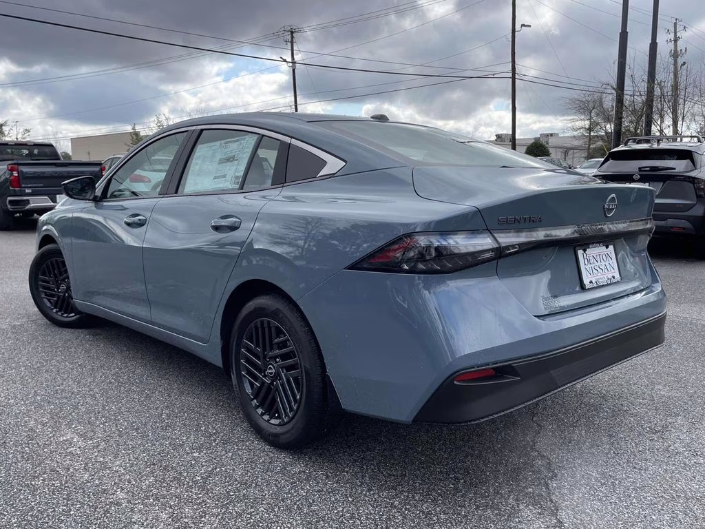 2026 Atlantic Gray Metallic Nissan Sentra SV FWD Sedan