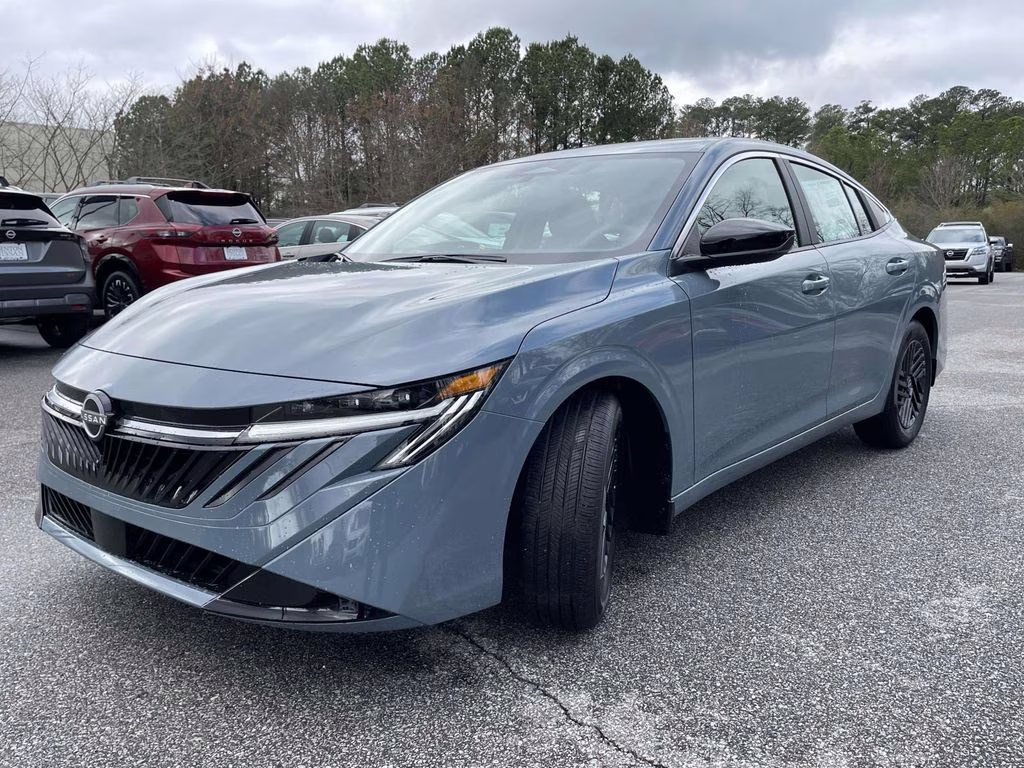 2026 Atlantic Gray Metallic Nissan Sentra SV FWD Sedan