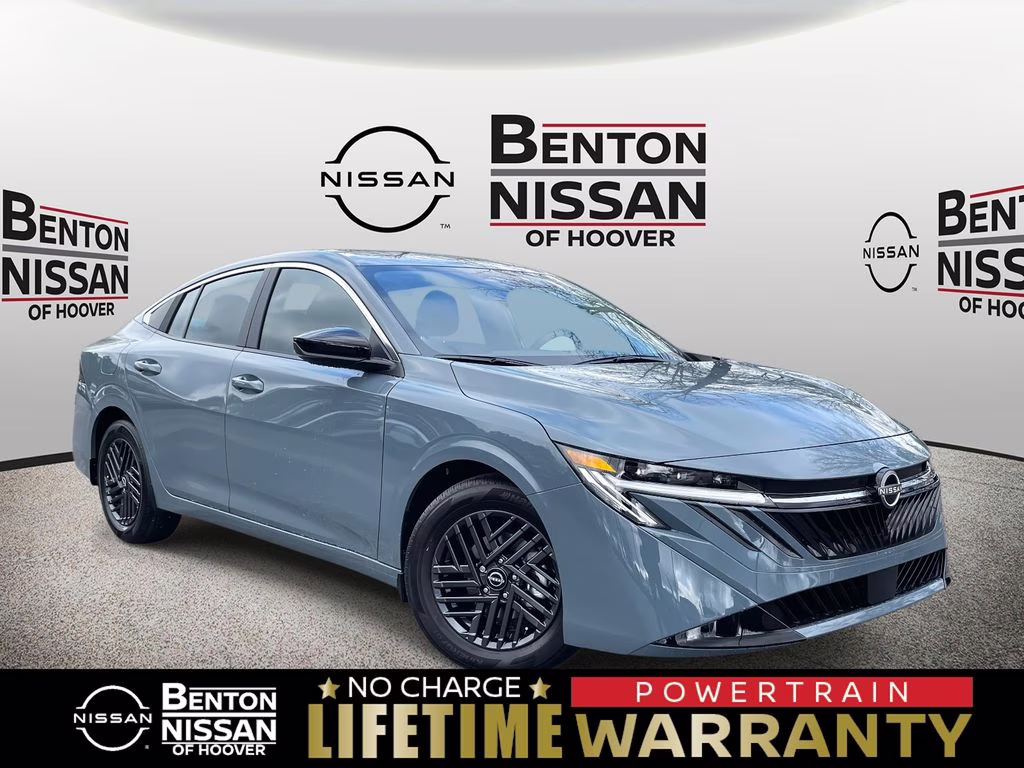 2026 Atlantic Gray Metallic Nissan Sentra SV FWD Sedan