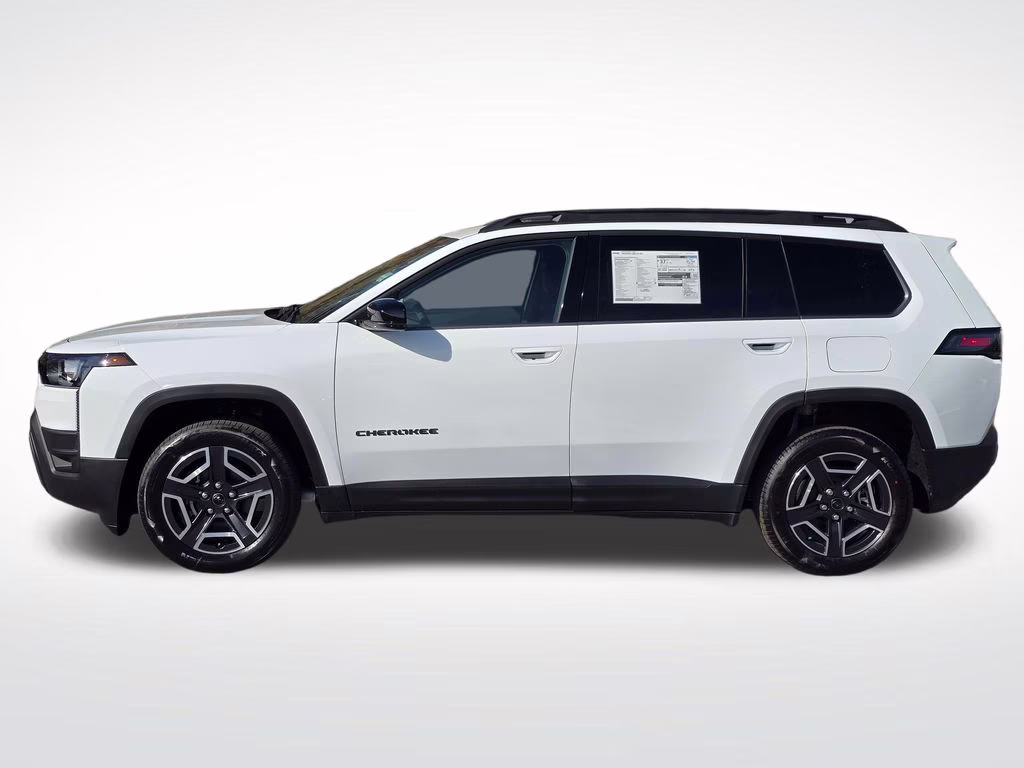 2026 Bright White Clearcoat Jeep Cherokee Limited 4X4 SUV