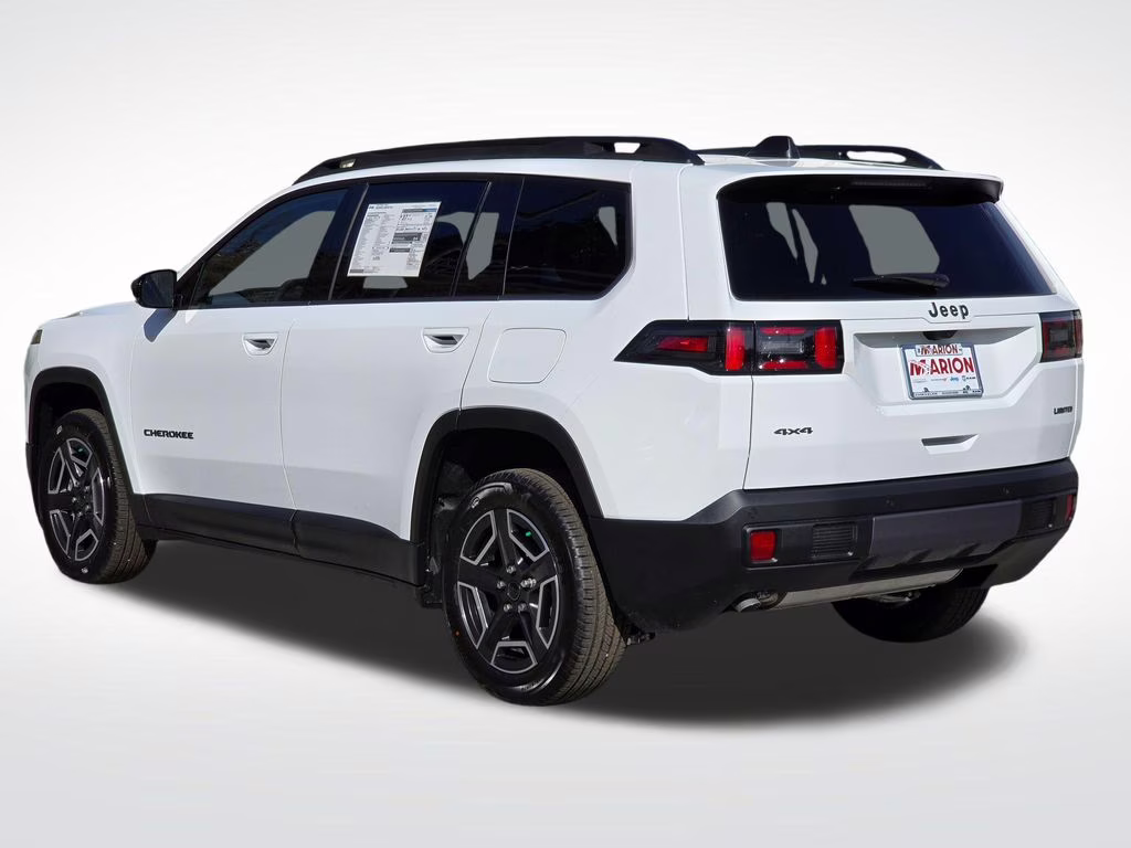 2026 Bright White Clearcoat Jeep Cherokee Limited 4X4 SUV