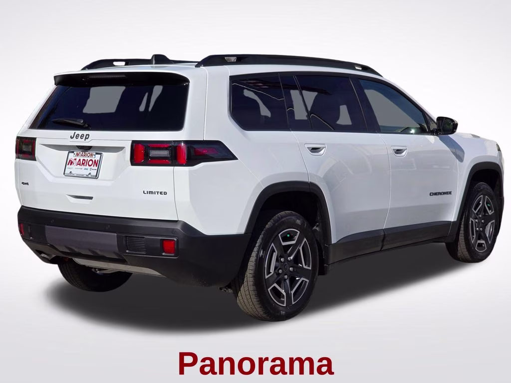 2026 Bright White Clearcoat Jeep Cherokee Limited 4X4 SUV