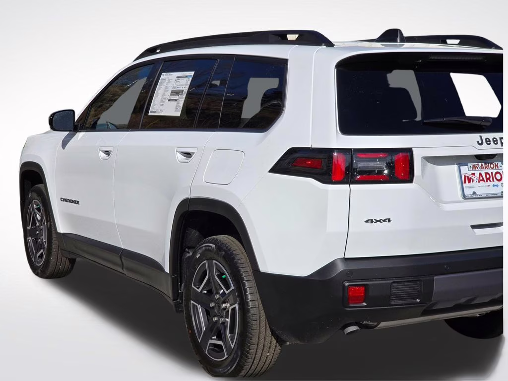 2026 Bright White Clearcoat Jeep Cherokee Limited 4X4 SUV