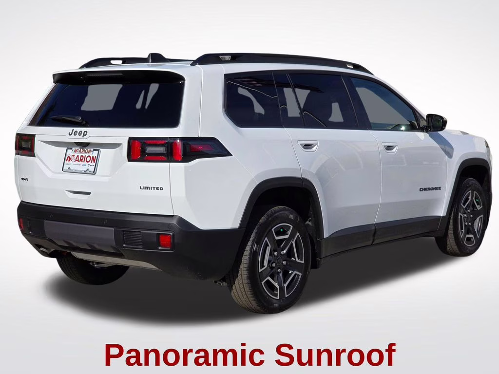 2026 Bright White Clearcoat Jeep Cherokee Limited 4X4 SUV
