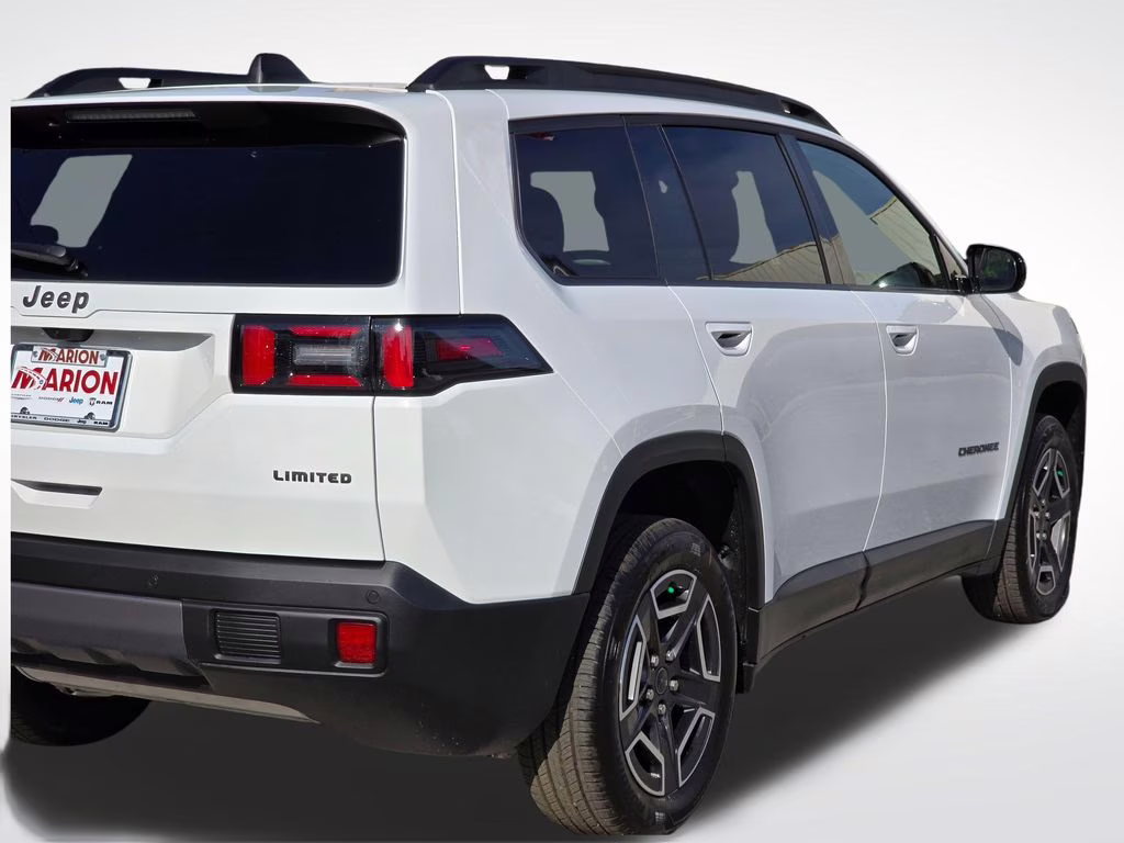 2026 Bright White Clearcoat Jeep Cherokee Limited 4X4 SUV