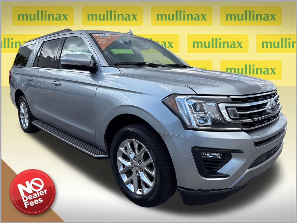 2021 Iconic Silver Metallic Ford Expedition Max XLT RWD SUV