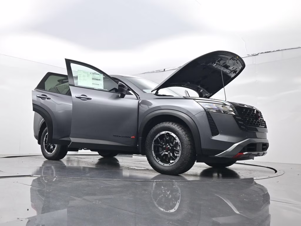 2026 Gun Metallic Nissan Pathfinder Rock Creek 4X4 SUV