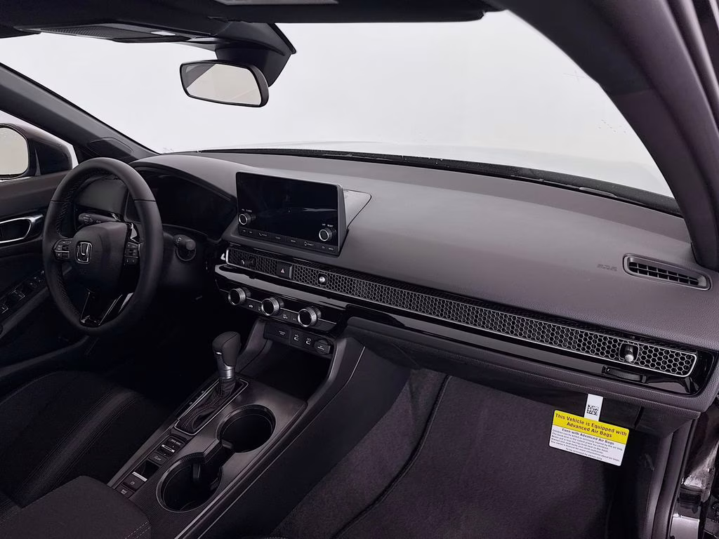2026 Crystal Black Pearl Honda Civic Sport FWD Sedan