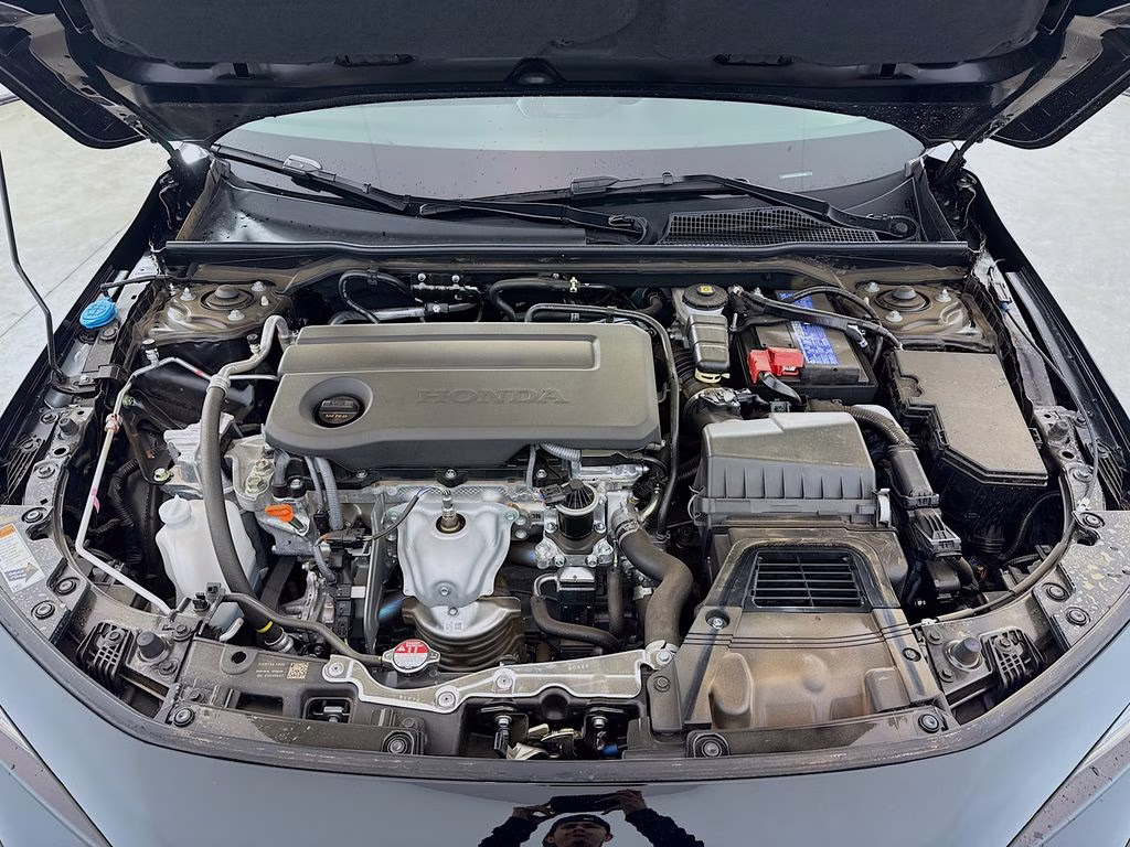 2026 Crystal Black Pearl Honda Civic Sport FWD Sedan