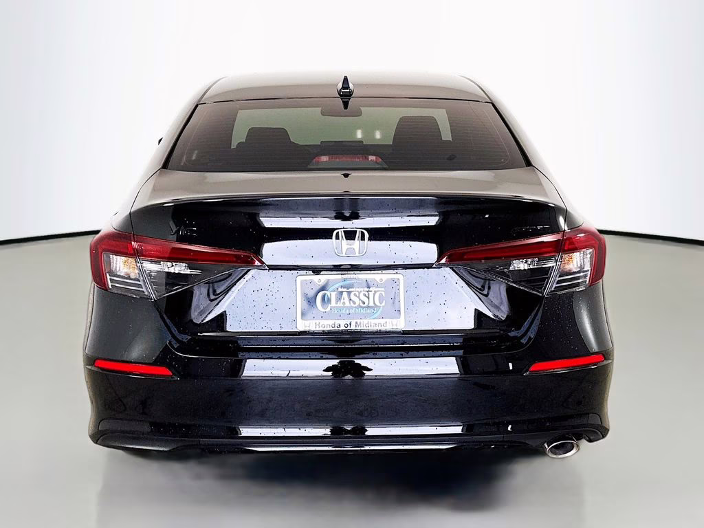 2026 Crystal Black Pearl Honda Civic Sport FWD Sedan