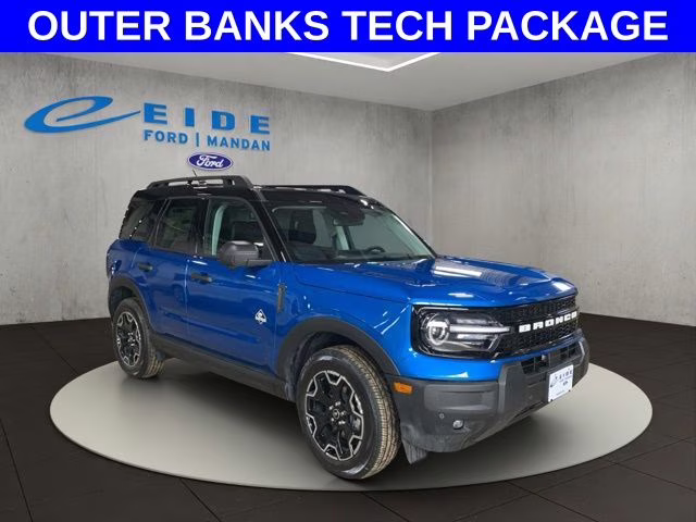 2026 Velocity Blue Metallic Ford Bronco Sport Outer Banks 4X4 SUV