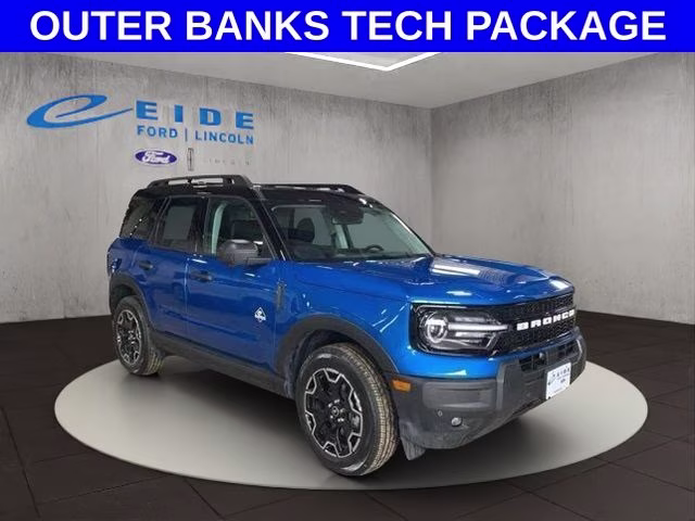 2026 Velocity Blue Metallic Ford Bronco Sport Outer Banks 4X4 SUV