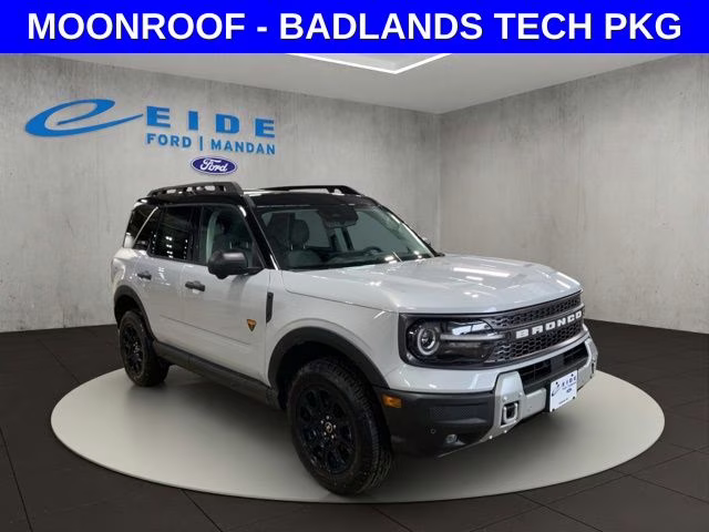2026 Space White Metallic Ford Bronco Sport Badlands 4X4 SUV