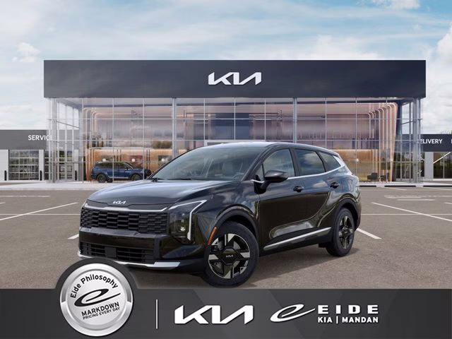 2026 Ebony Black Kia Sportage LX AWD SUV