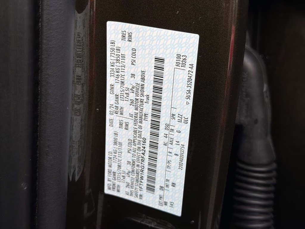 2024 Green Ford F-150 Raptor 4X4 Truck