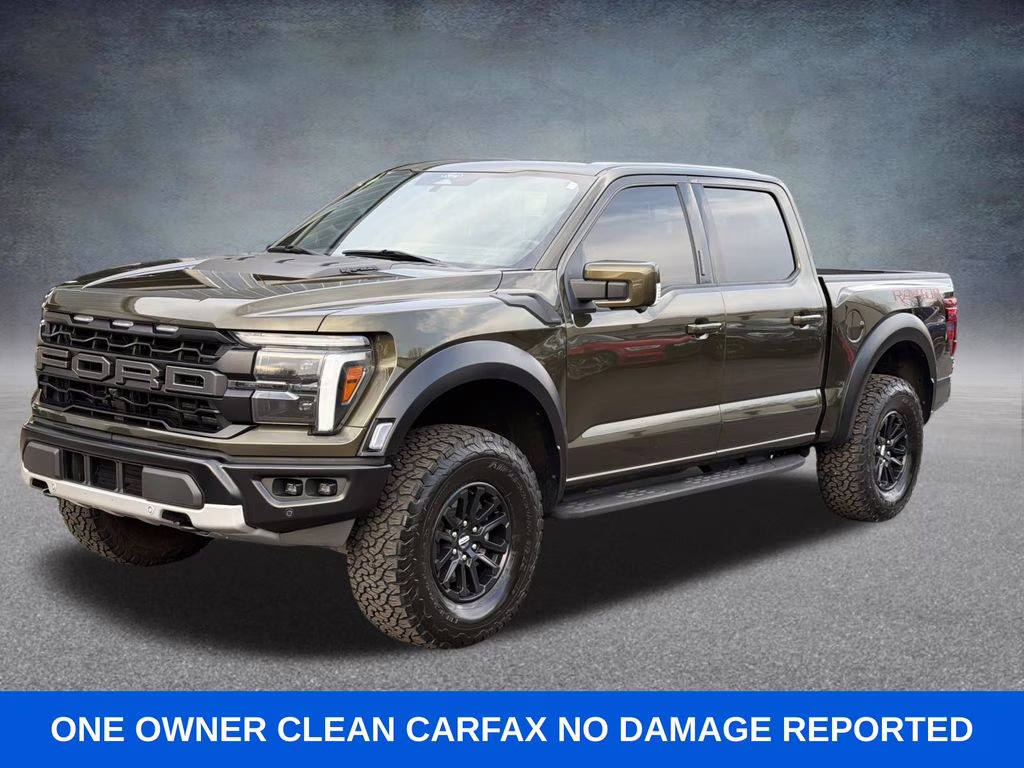 2024 Green Ford F-150 Raptor 4X4 Truck