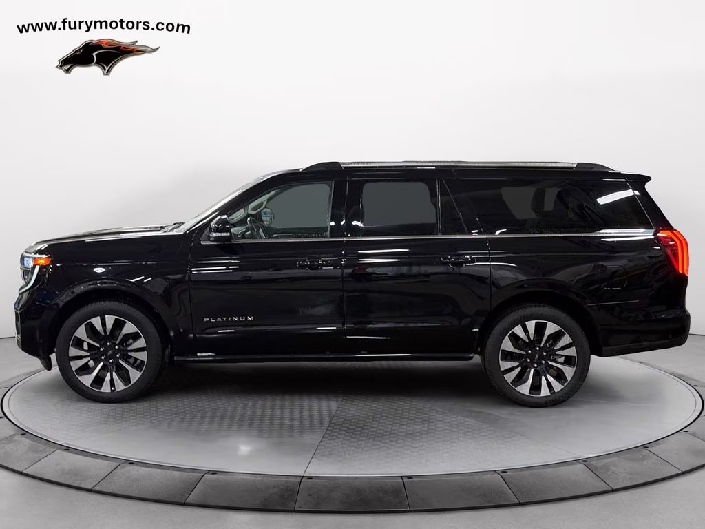 2025 Black Metallic Ford Expedition Max Platinum w/Bluecruise & Drivers Pkg 4X4 SUV