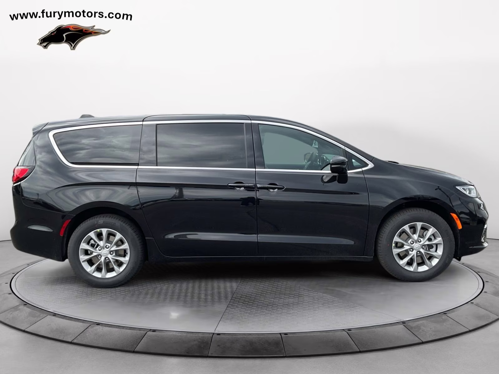 2026 Diamond Black Crystal Pearlcoat Chrysler Pacifica Select AWD Van