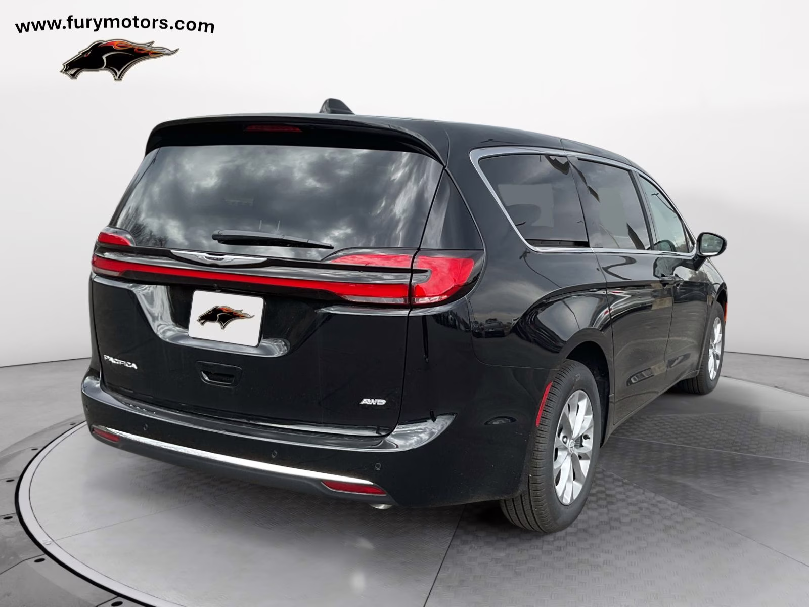 2026 Diamond Black Crystal Pearlcoat Chrysler Pacifica Select AWD Van