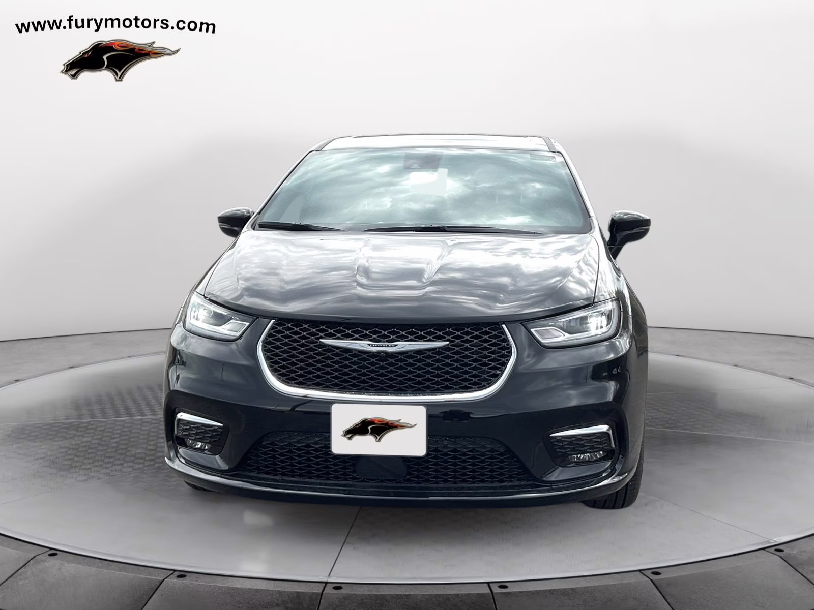 2026 Diamond Black Crystal Pearlcoat Chrysler Pacifica Select AWD Van