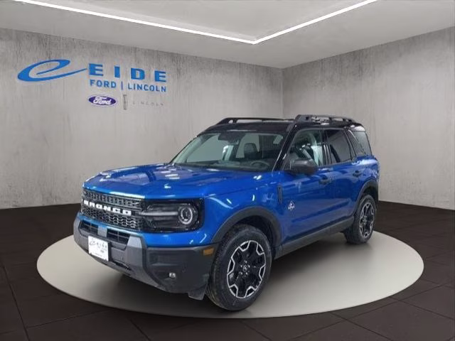 2026 Velocity Blue Metallic Ford Bronco Sport Outer Banks 4X4 SUV