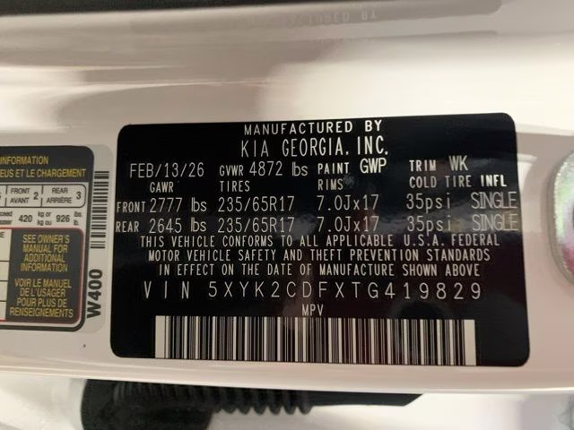 2026 Glacial White Pearl Kia Sportage LX AWD SUV