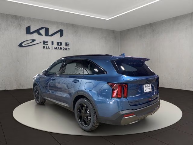 2026 Mineral Blue Kia Sorento Hybrid X-Line SX Prestige AWD SUV