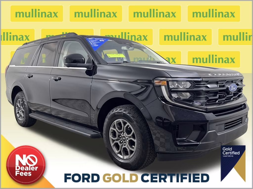 2025 Agate Black Metallic Ford Expedition Max Active RWD SUV
