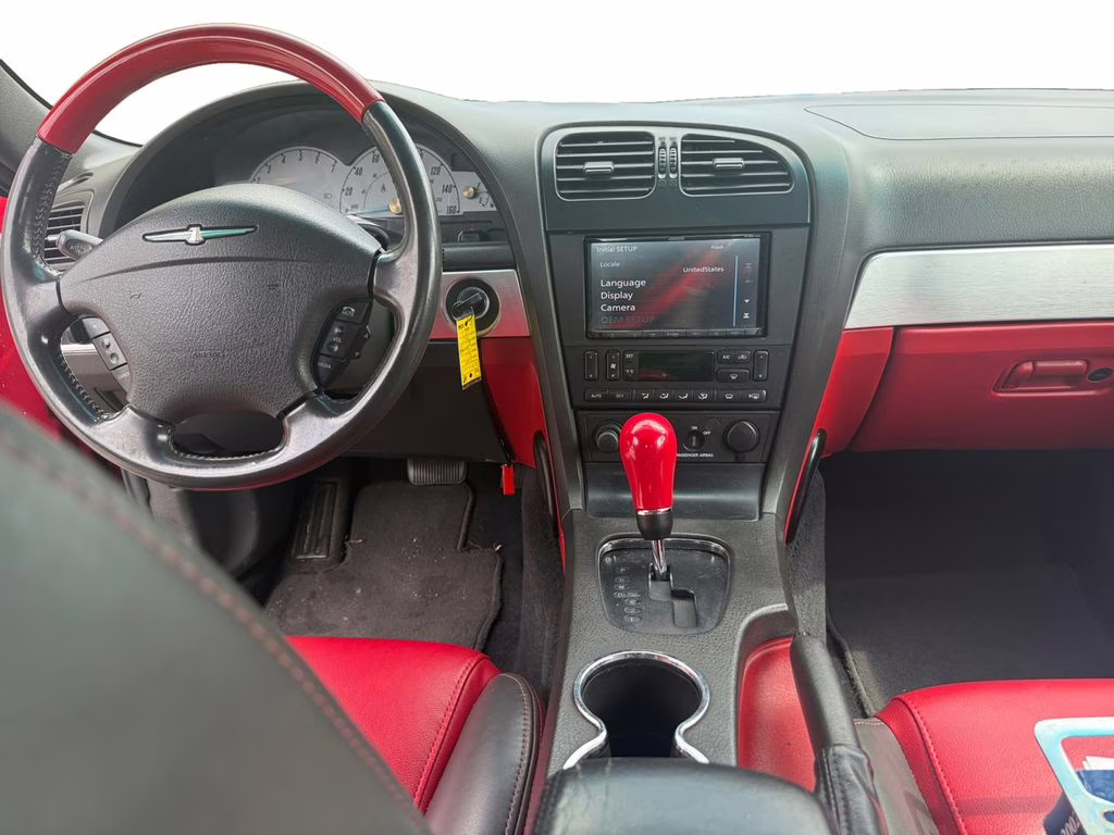 2002 Red Ford Thunderbird Base RWD Convertible