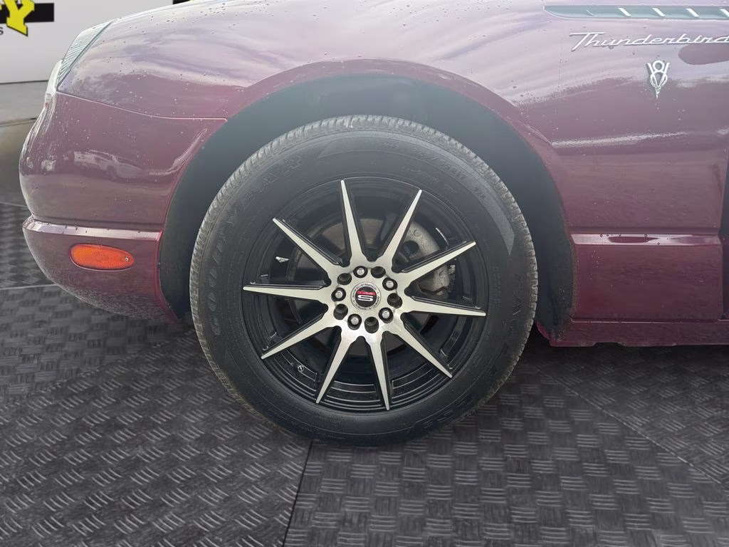 2002 Red Ford Thunderbird Base RWD Convertible