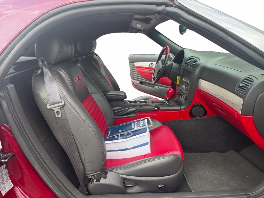 2002 Red Ford Thunderbird Base RWD Convertible