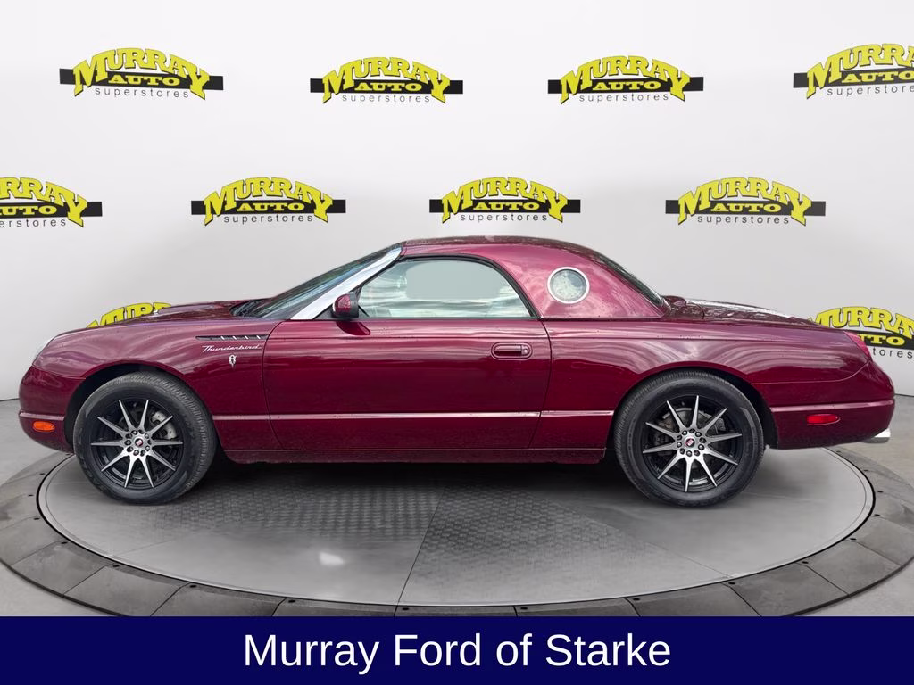 2002 Red Ford Thunderbird Base RWD Convertible
