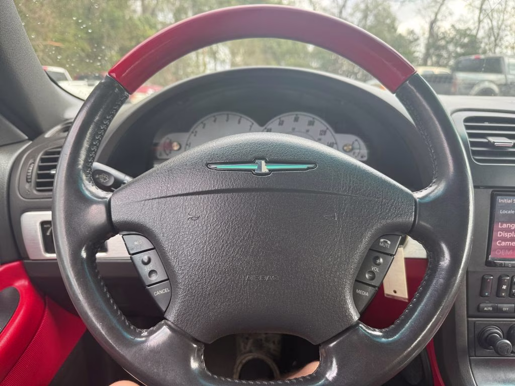 2002 Red Ford Thunderbird Base RWD Convertible