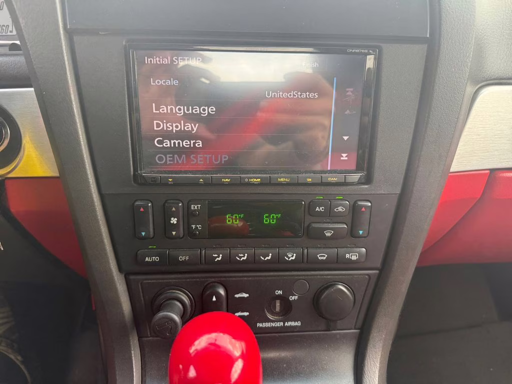 2002 Red Ford Thunderbird Base RWD Convertible