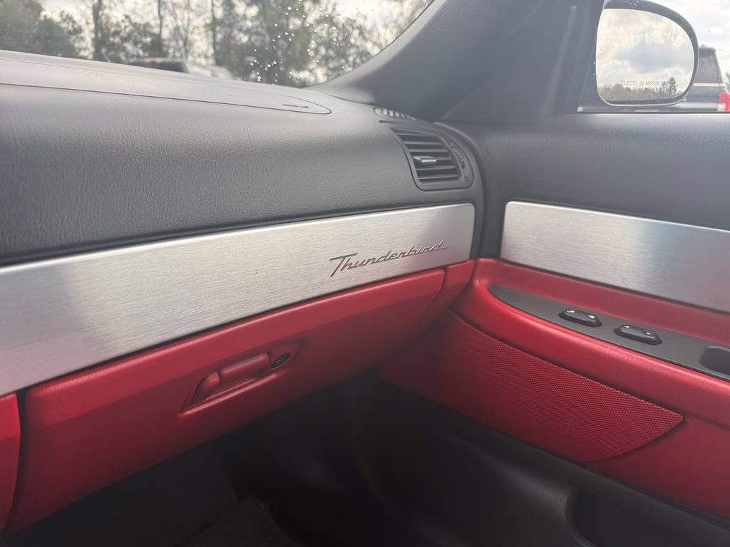 2002 Red Ford Thunderbird Base RWD Convertible