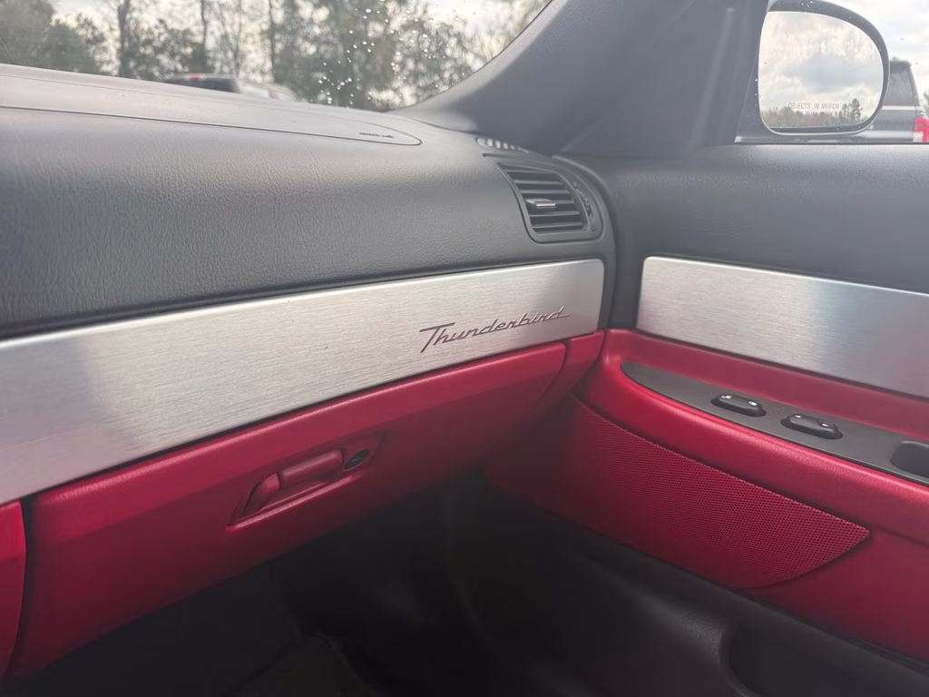 2002 Red Ford Thunderbird Base RWD Convertible