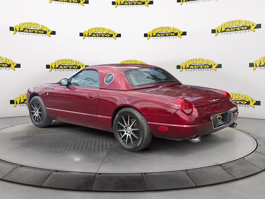 2002 Red Ford Thunderbird Base RWD Convertible