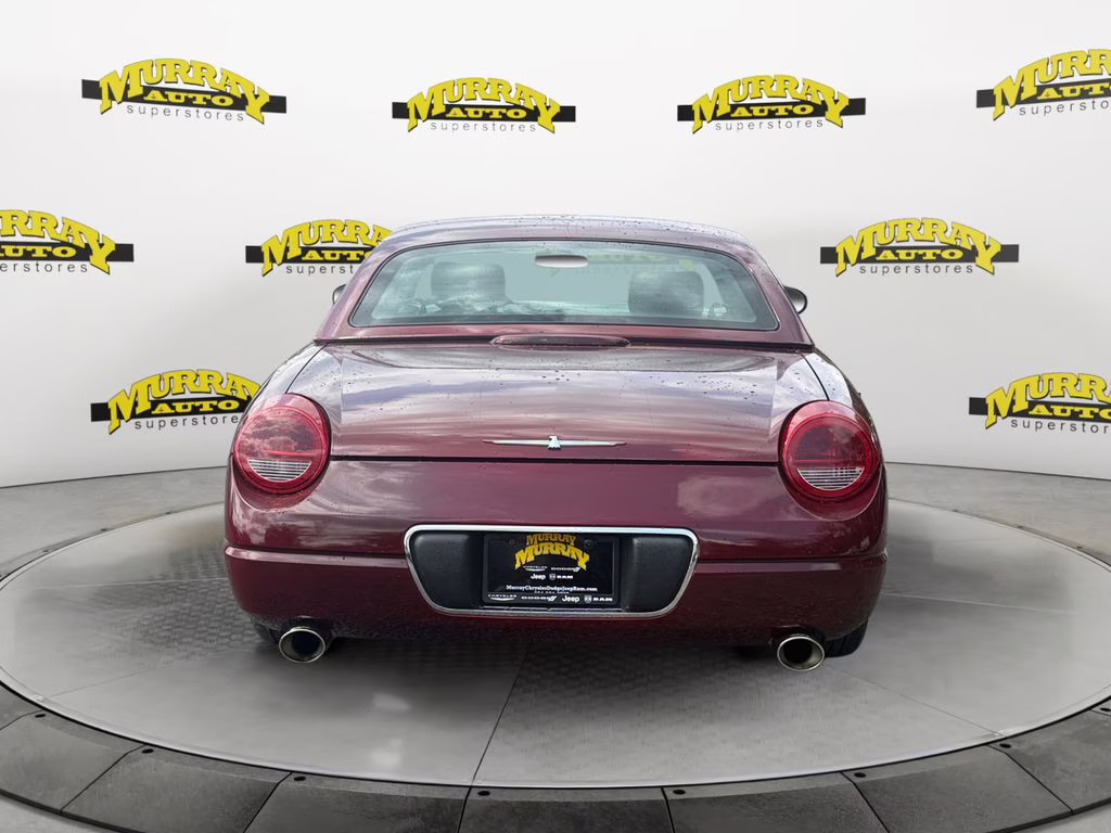 2002 Red Ford Thunderbird Base RWD Convertible