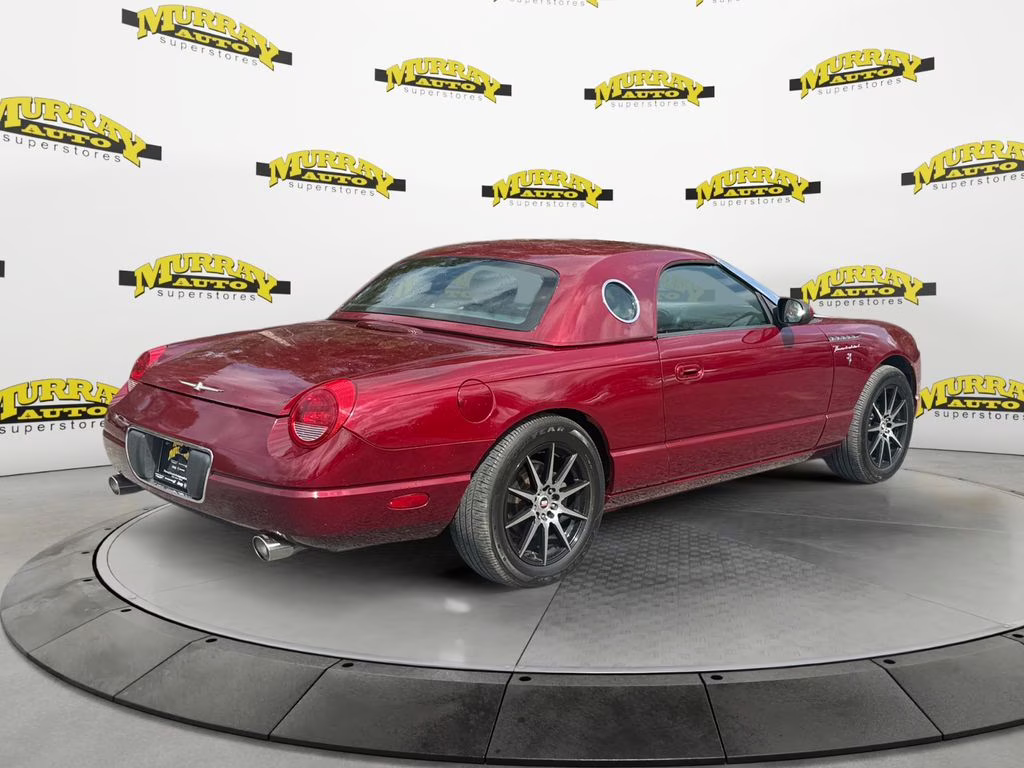 2002 Red Ford Thunderbird Base RWD Convertible