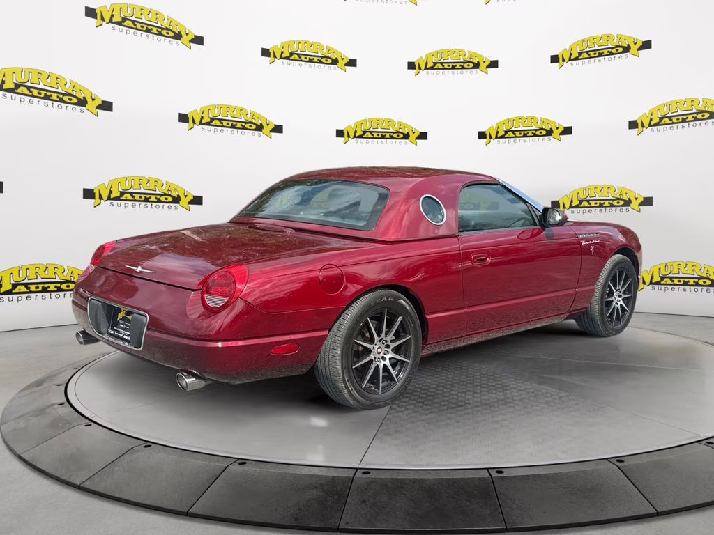 2002 Red Ford Thunderbird Base RWD Convertible