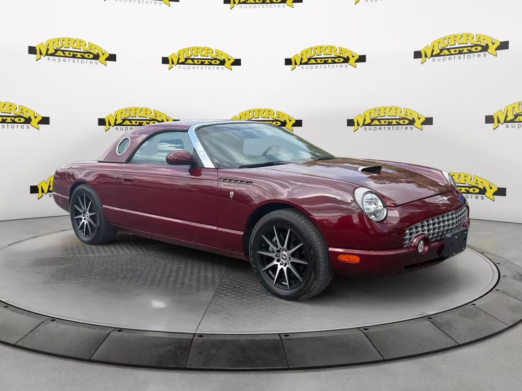2002 Red Ford Thunderbird Base RWD Convertible
