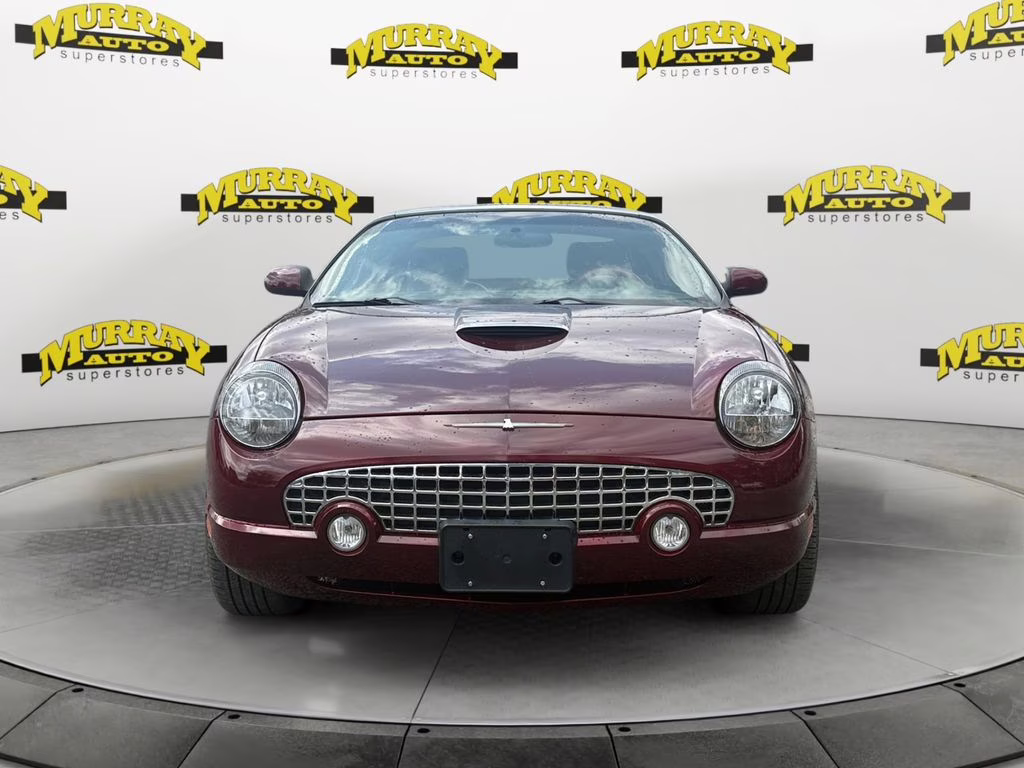 2002 Red Ford Thunderbird Base RWD Convertible