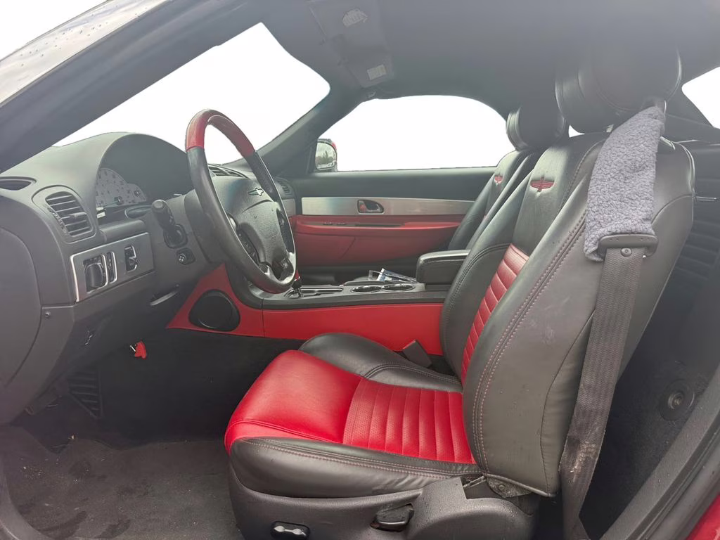 2002 Red Ford Thunderbird Base RWD Convertible