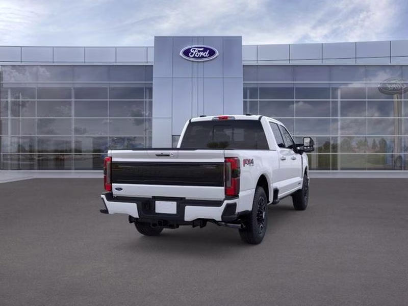 2026 Star White Metallic Tri-Coat Ford Super Duty F-250 SRW Platinum 4X4 Truck