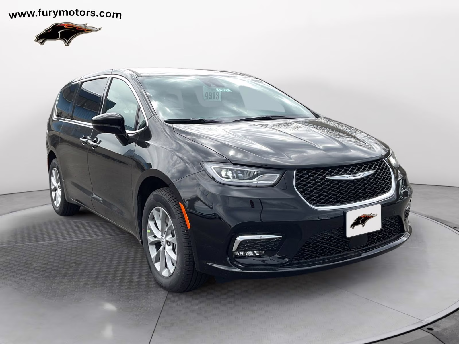 2026 Diamond Black Crystal Pearlcoat Chrysler Pacifica Select AWD Van