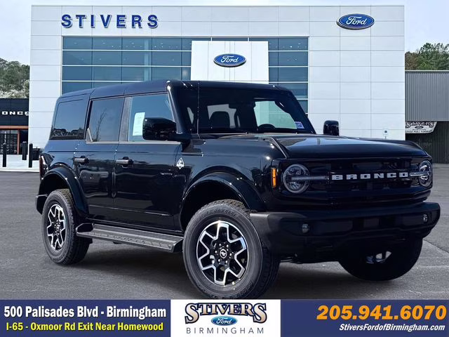 2026 Shadow Black Ford Bronco Outer Banks 4X4 SUV