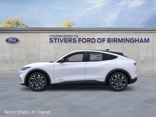 2026 Star White Metallic Tri-Coat Ford Mustang Mach-E Select RWD SUV